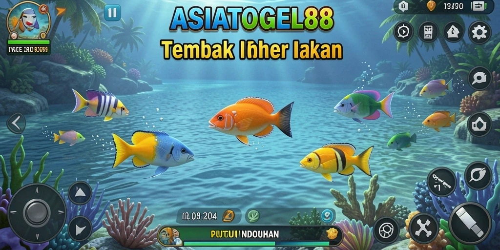 Tampak menarik saat serangan ikan di ASIATOGEL88.