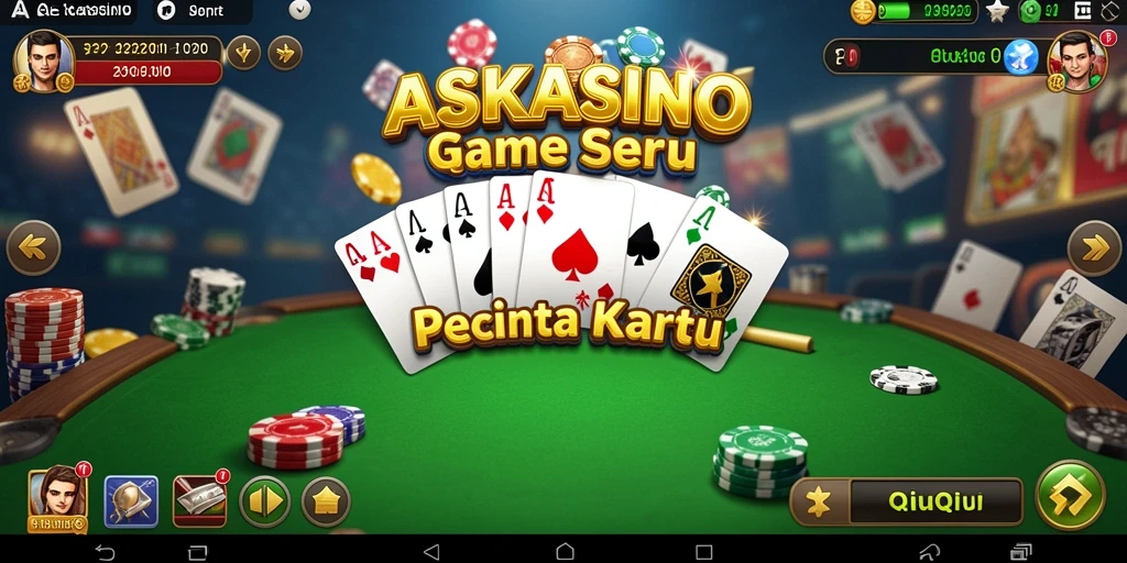 Gameplay seru QiuQiu di ASKASINO.