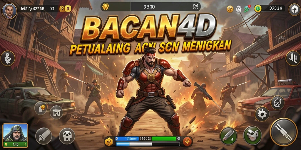 Tampilan gameplay BACAN4D yang penuh aksi dan tantangan.