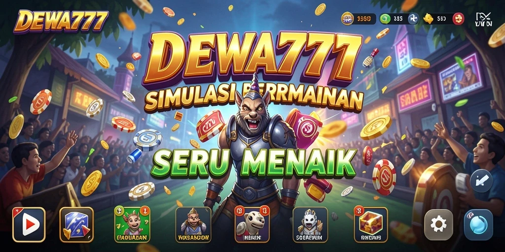 Tampilan gameplay DEWA777 yang memukau dan interaktif.