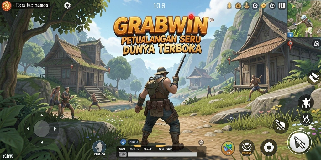 Tampilan gameplay menakjubkan dengan petualangan dunia terbuka.