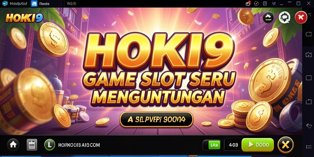 Screenshot HOKI9 menampilkan gameplay seru dan grafis menawan dari permainan slot.