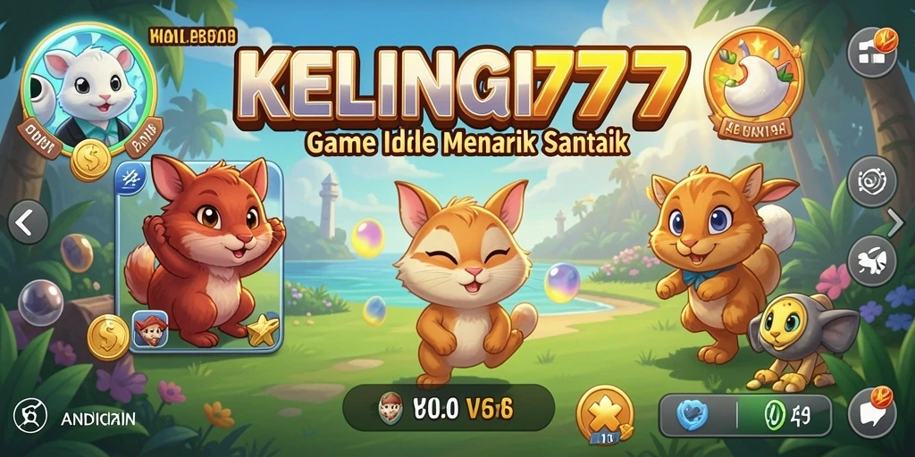 Screenshot gameplay KELINCI777 menampilkan kelinci bekerja di kerajaan yang cerah.