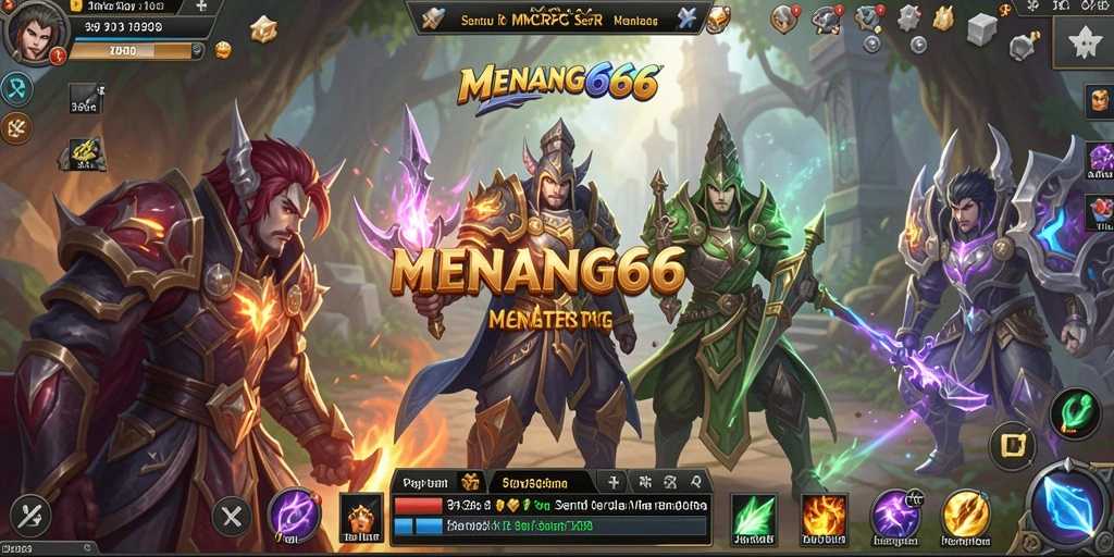 Tangkapan layar gameplay <strong>MENANG666</strong> yang menampilkan aksi seru di dunia MMORPG.