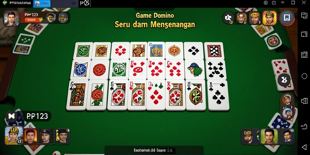 Tampilan gameplay seru dan interaktif dalam PP123.