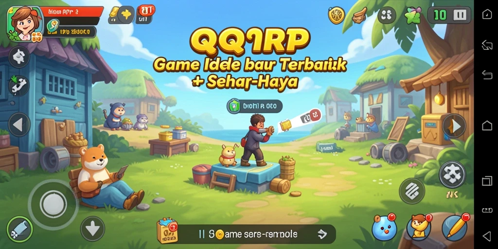 Tampilan gameplay QQRP yang menarik dan mudah dipahami.